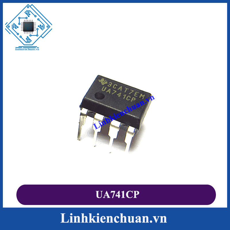 IC UA741CP Op-Amp DIP-8 GENERAL-PURPOSE OPERATIONAL AMPLIFIERS