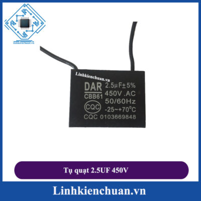 Tụ quạt 2. 5UF 450V